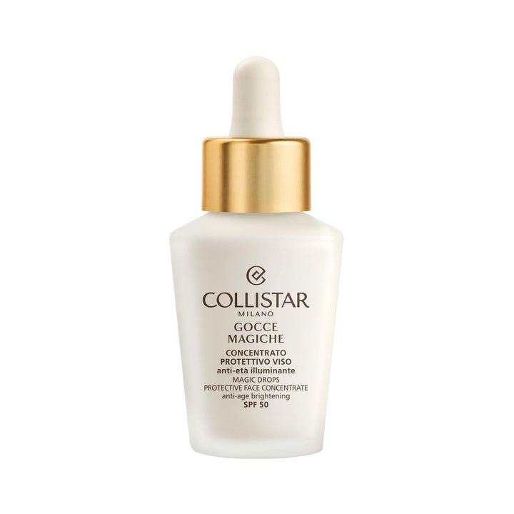 Collistar Gocce Magiche Schützend Spf50, superleichte und flüssige Textur, verleiht dem Teint Ausstr
