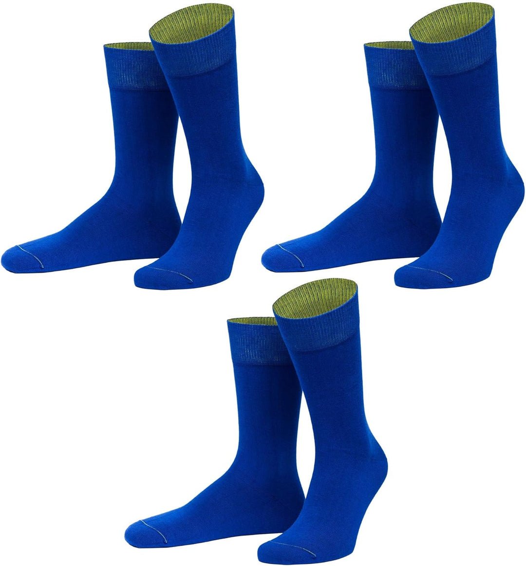 von Jungfeld - 3er Set Classic Socken für Damen & Herren Gr. 39-46 - Hochwertige Socken aus Bio-Baum