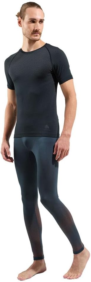 Odlo Herren Funktionsunterwäsche Performance Light ECO XXL Schwarz, XXL Schwarz