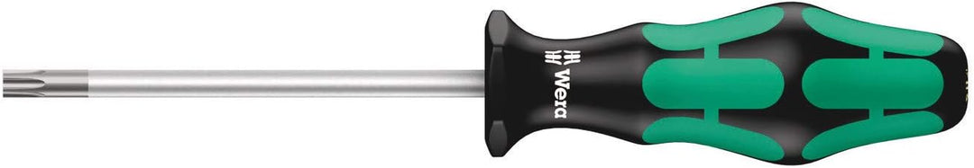 Wera Schraubendrehersatz 367/6 TORX® HF Kraftform Plus mit Haltefunktion + Rack, 6-teilig, 050280590