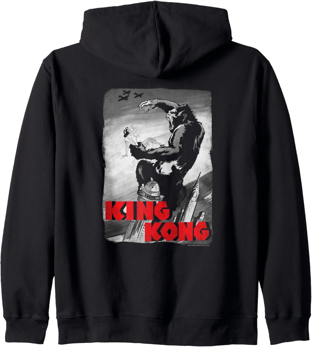 King Kong Planes Poster Kapuzenjacke