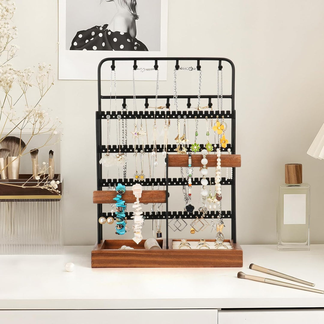 Kingling Schmuckständer Schmuckhalter, Schmuckaufbewahrung Ketten Schmuck Ständer, Schmuck-Organisat