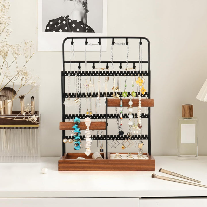 Kingling Schmuckständer Schmuckhalter, Schmuckaufbewahrung Ketten Schmuck Ständer, Schmuck-Organisat