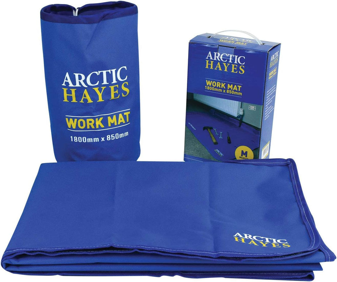 Arctic Hayes WM1 Klempnerarbeitsmatte, rutschfest, wasserdicht und chemikalienbeständig, Bodenschutz