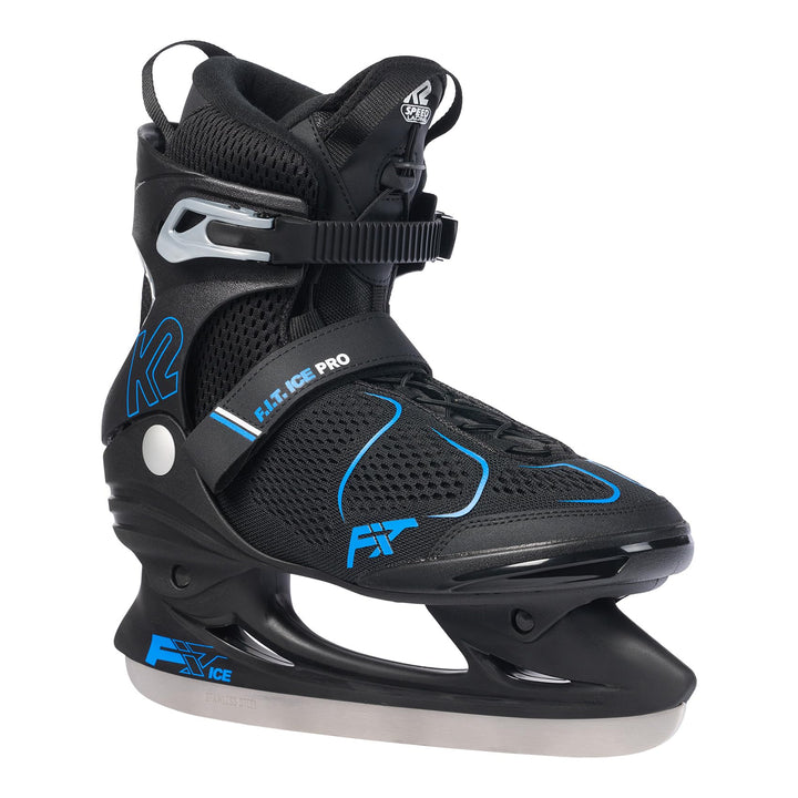 K2 Herren F.i.t. Ice Pro Schlittschuhe EU: 40.5 (UK: 7 / cm: 26 black - blue, EU: 40.5 (UK: 7 / cm: