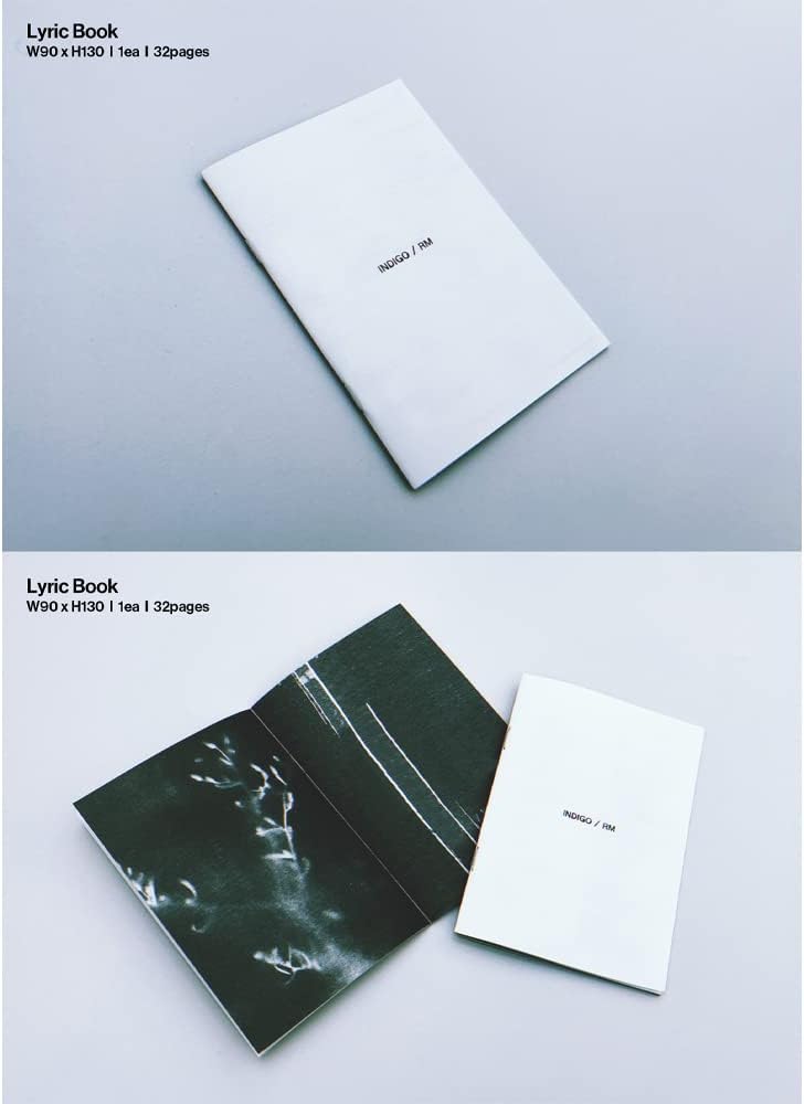 RM - 'Indigo' Postkarte Edition (Weverse Alben ver.)