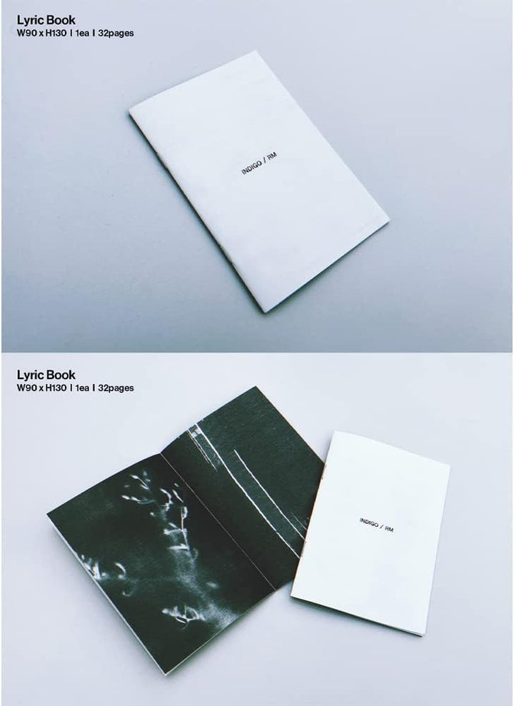 RM - 'Indigo' Postkarte Edition (Weverse Alben ver.)