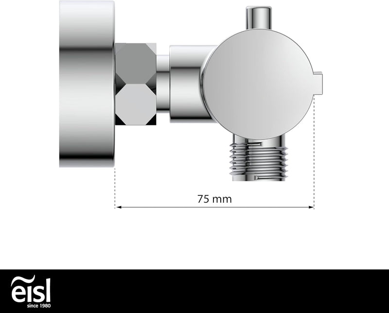 EISL CLAUDIO, Mischbatterie mit Thermostat, Thermostatarmatur mit Sicherheitssperre bei 38°C, Duscha