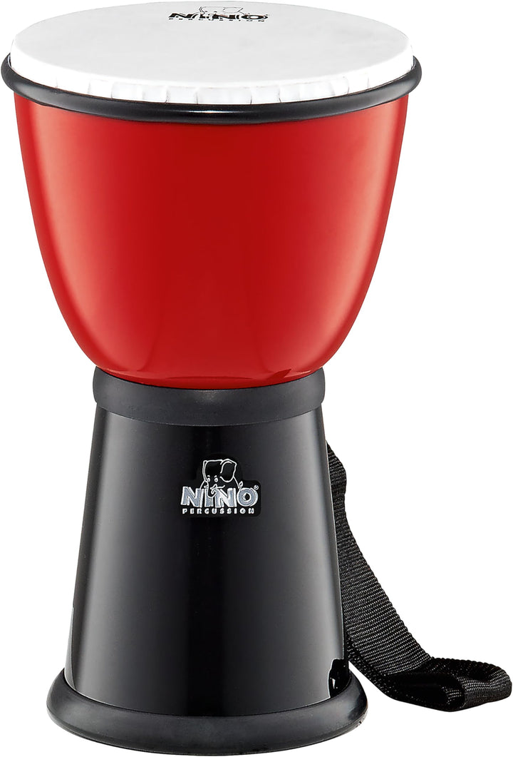 Nino Percussion NINO18R/BK ABS Djembe rotschwarz