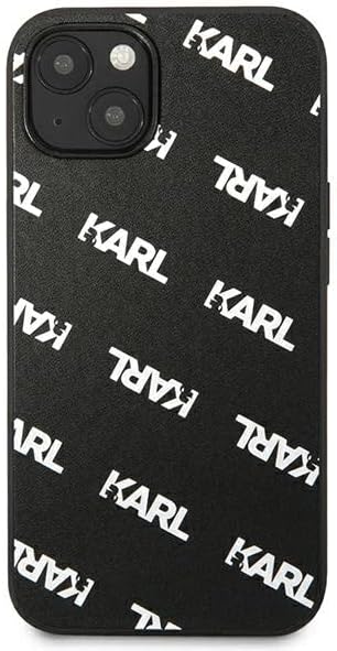KARL LAGERFELD KLHCP13SPULMBK3 Hülle für iPhone 13 Mini 5,4" schwarz Allover