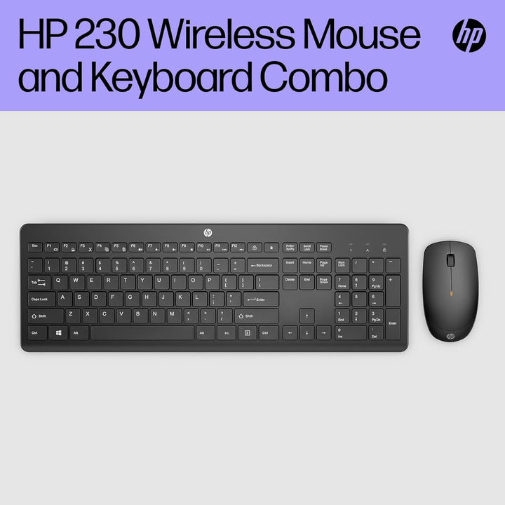HP 230 Tastatur- und Maus-Set für Omen 25L von HP, HP 14, 15, 17, Chromebook 14, Chromebook x360, Pa