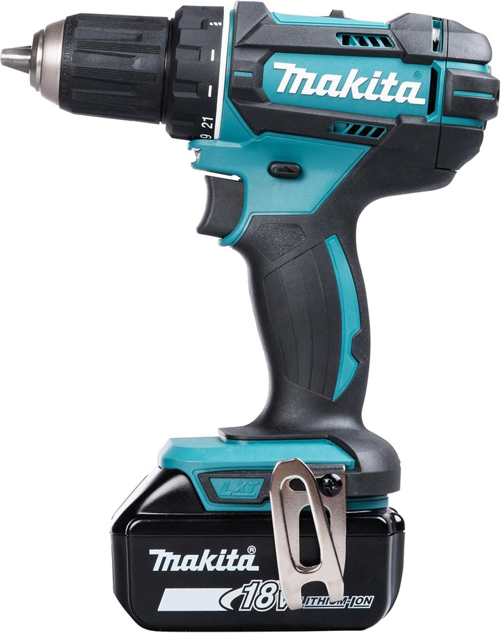 Makita DDF482RFJ Akku-Bohrschrauber 18V / 3,0 Ah, 2 Akkus + Ladegerät im MAKPAC Basic