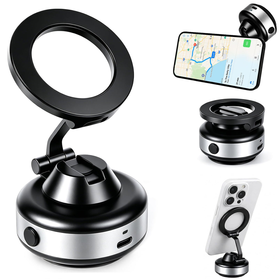 Handy Halterung Elektrisch, Handy Halterung Auto, MagSafe-Kompatibel | Selbstansaugende Handyhalteru