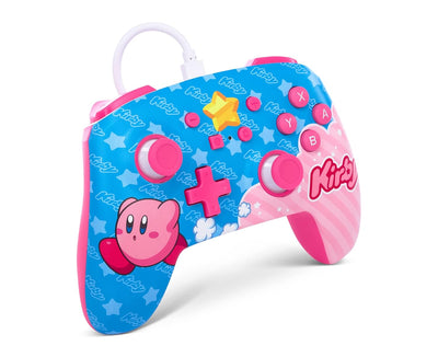 Verbesserter kabelgebundener Controller von PowerA für Nintendo Switch – Kirby, Kirby