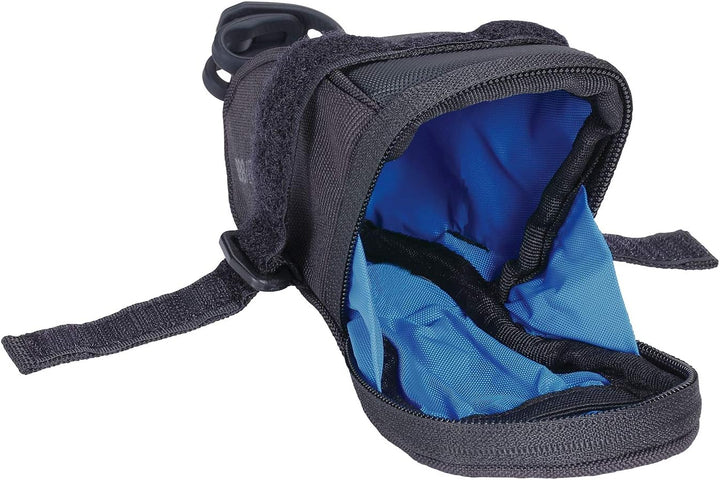 BBB CyclingSpeedPack Sgebogene Satteltasche|Wasserdichter Reissverschluss|LED-Rücklicht Montagehalte