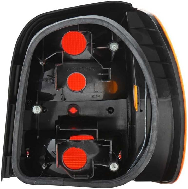 HELLA 9EL 962 541-051 Heckleuchte - Glühlampe - gelb/rot - links - für u.a. VW Polo (6N1), Links