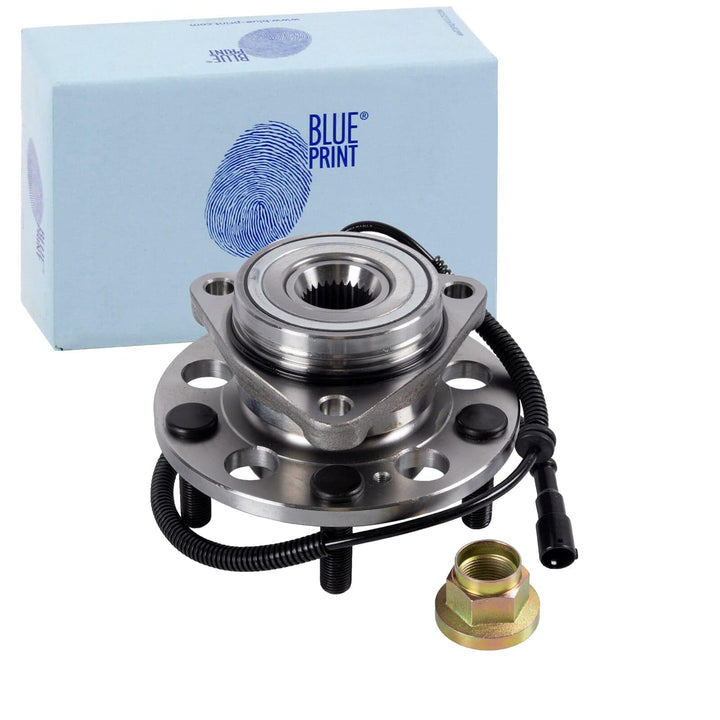 Blue Print ADG08272 Radlagersatz mit Radnabe und ABS-Sensor , 1 Stück