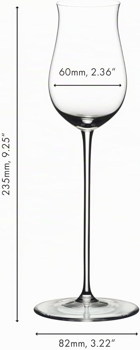 RIEDEL Veritas Spirits Glas, 2 Stück, transparent Spirituosen, Spirituosen