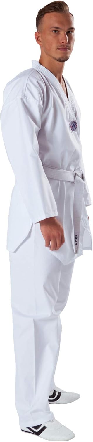 KWON Kinder Kampfsportanzug Taekwondo Song 190 cm Weiss, 190 cm Wei&#xDF;