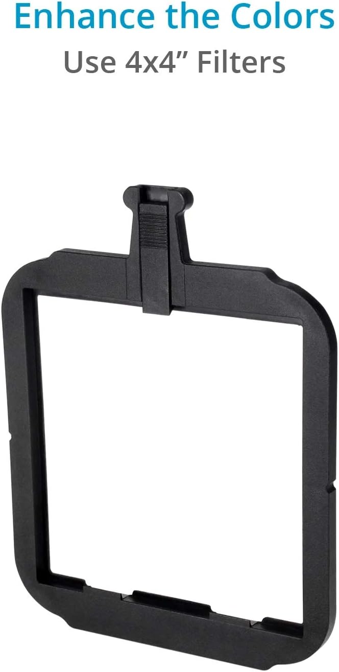 CAMTREE -MB-20 Swing Away Weitwinkel-Sonnenblende für Objektive mit einem Durchmesser von bis zu 105
