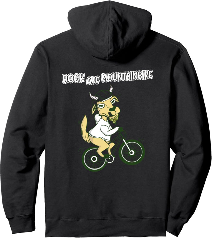 Herren Radfahrer Männer Fahrrad, Bock Auf Mountainbike Pullover Hoodie