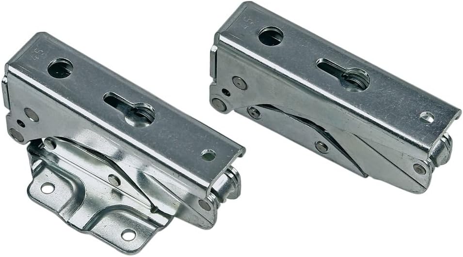 easyPART Kompatibel/Ersatz für gorenje 560310 Scharnier Türscharnierkit Oben und Unten Kühlschrank