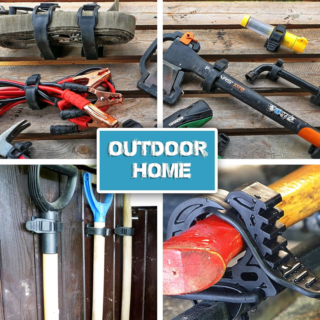 MAX Gummi-Montageklammer 80-120mm 1Stk. Kabel, Werkzeug, Offroad, Haushalts- und Militärklemme. Werk