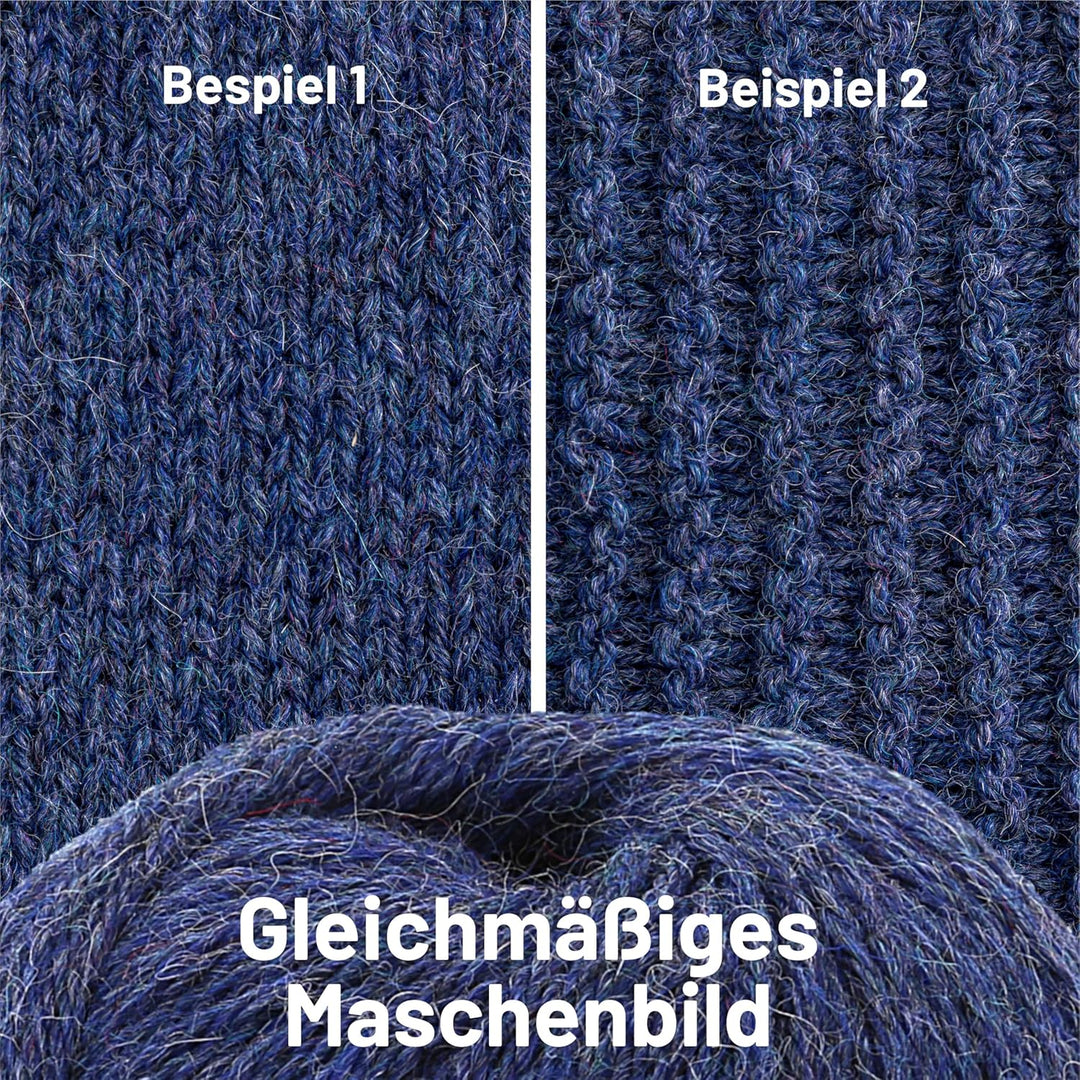 Alpacare 100% die 1. maschinenwaschbare Baby Alpakawolle - 300 Set DK (6 x 50g) - kratzfreie Alpaka