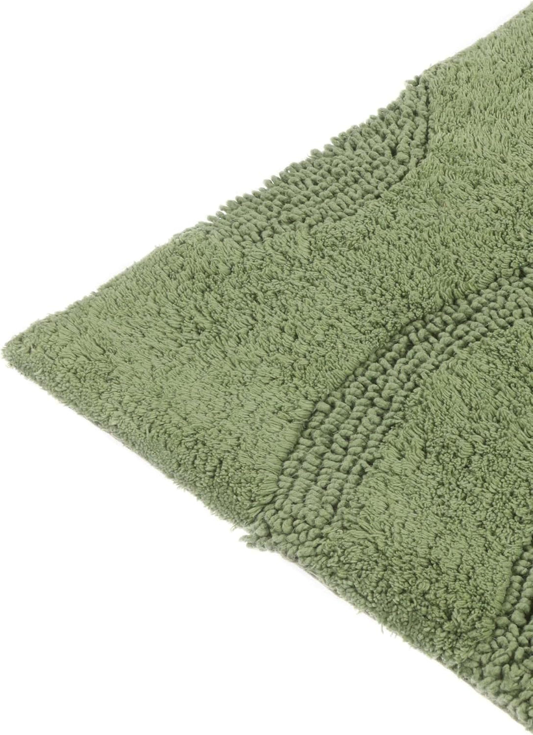 RugVista Badematte Breeze, 80 x 50 cm, Rechteckig, Mittelflor, Anti-Rutsch, Moderner Badteppich, Mas