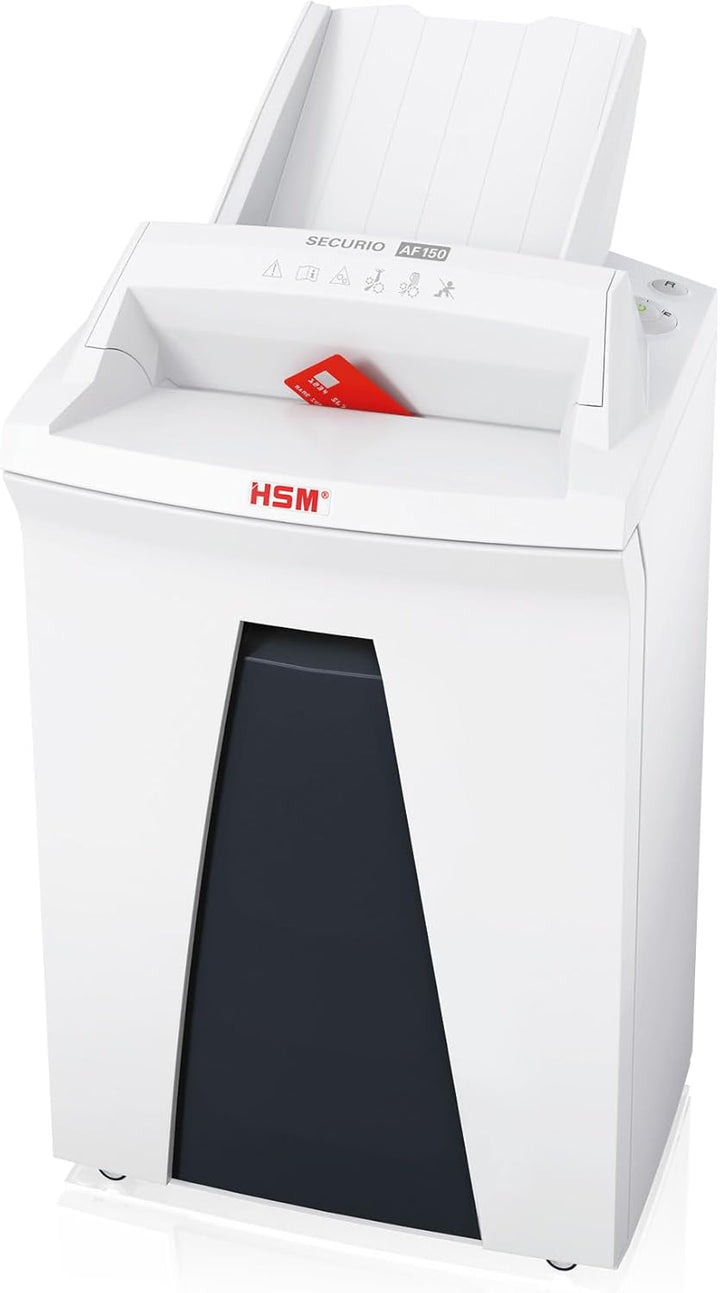 HSM SECURIO AF150 Office Autofeed Aktenvernichter, Sicherheitsstufe P5, Mikroschnitt, 150 Blatt auto