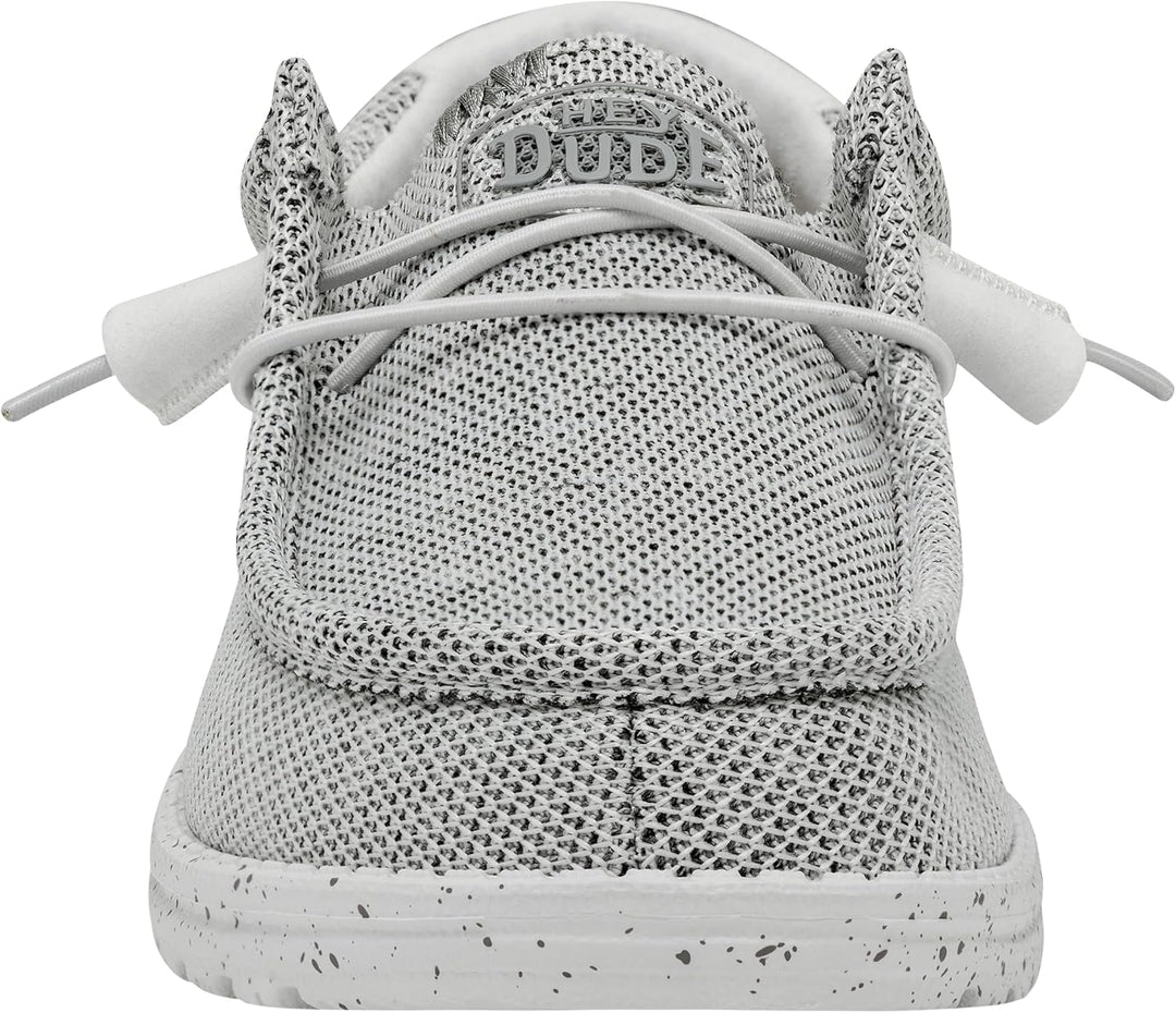 HEYDUDE Herren Wally Sox Moc Toe Shoes 37 EU Stone White, 37 EU Stone White