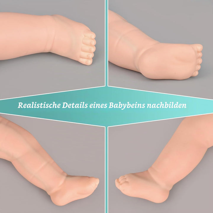 MedEduQuest Pädiatrie-IV- und Phlebotomie-Übungsbein-Set Pediatrisches IV-Bein, Pediatrisches IV-Bei