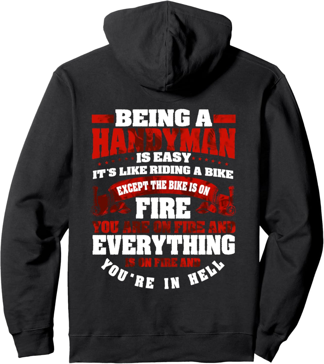 Handwerker Geschenke Design auf der Rückseite der Kleidung Pullover Hoodie