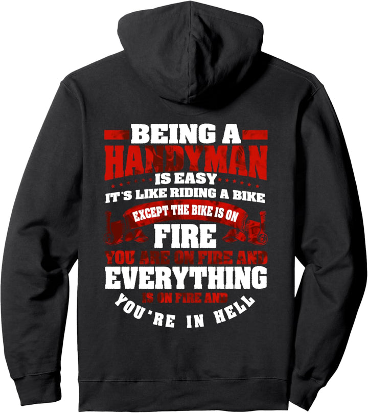 Handwerker Geschenke Design auf der Rückseite der Kleidung Pullover Hoodie