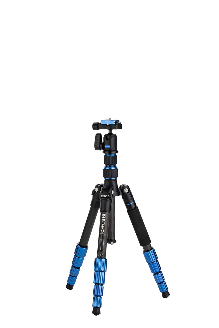 BENRO Kit Trepied Slim Travel Carbone FSL09CN00 + Rotule N00 Kohlefaser, Kohlefaser