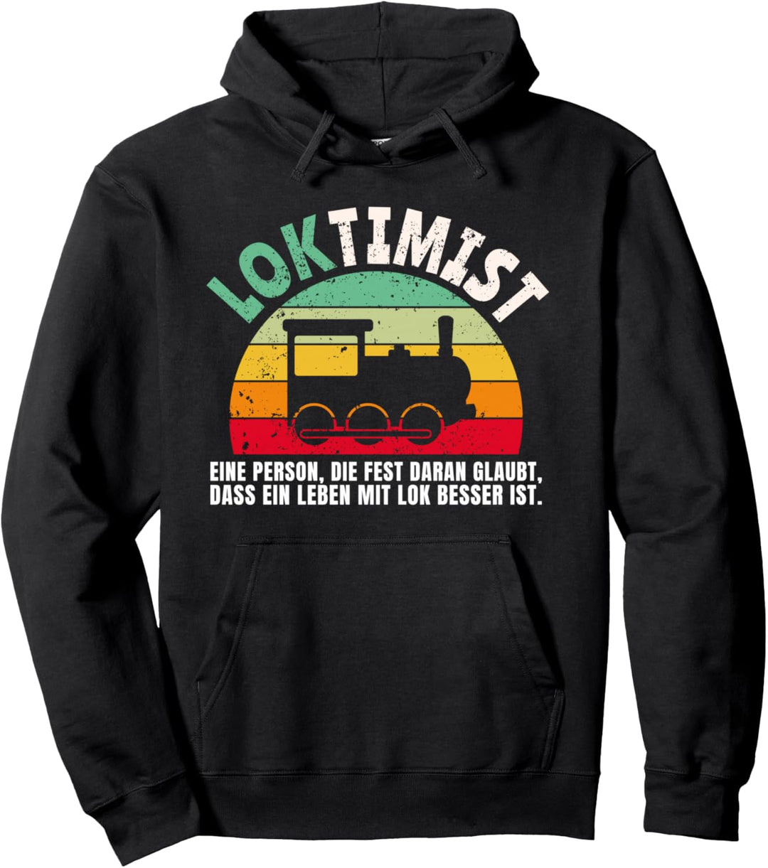 Loktimist Zugführer Geschenk Lokführer Pullover Hoodie