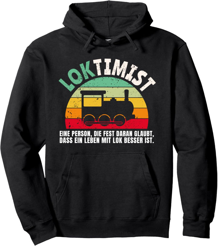 Loktimist Zugführer Geschenk Lokführer Pullover Hoodie