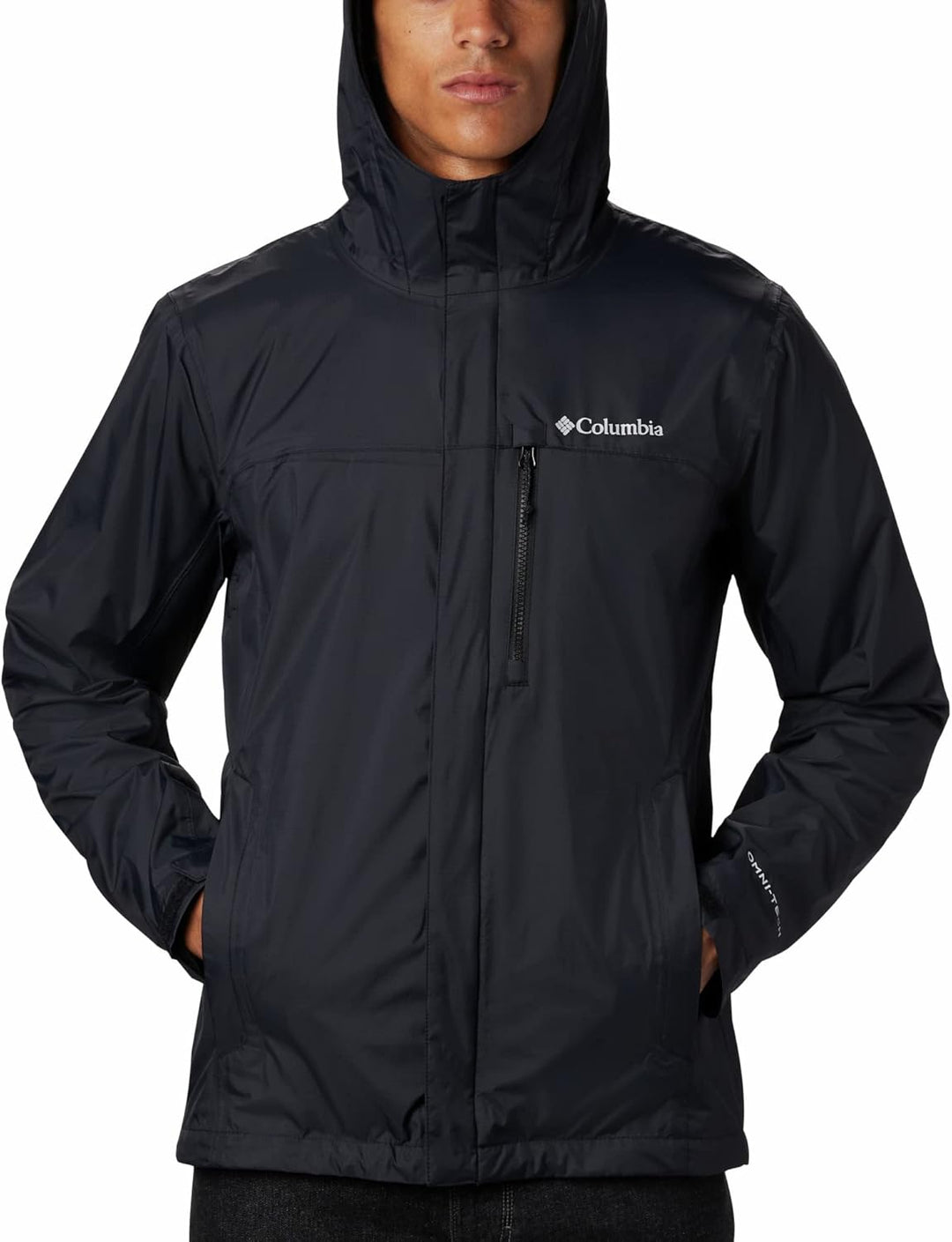 Columbia Herren Pouring Adventure Ii Jacket Wasserdicht Regenjacke (1er Pack) S Schwarz, S Schwarz