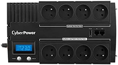 CyberPower Systems BR700ELCD-FR UPS Power Supply Schwarz