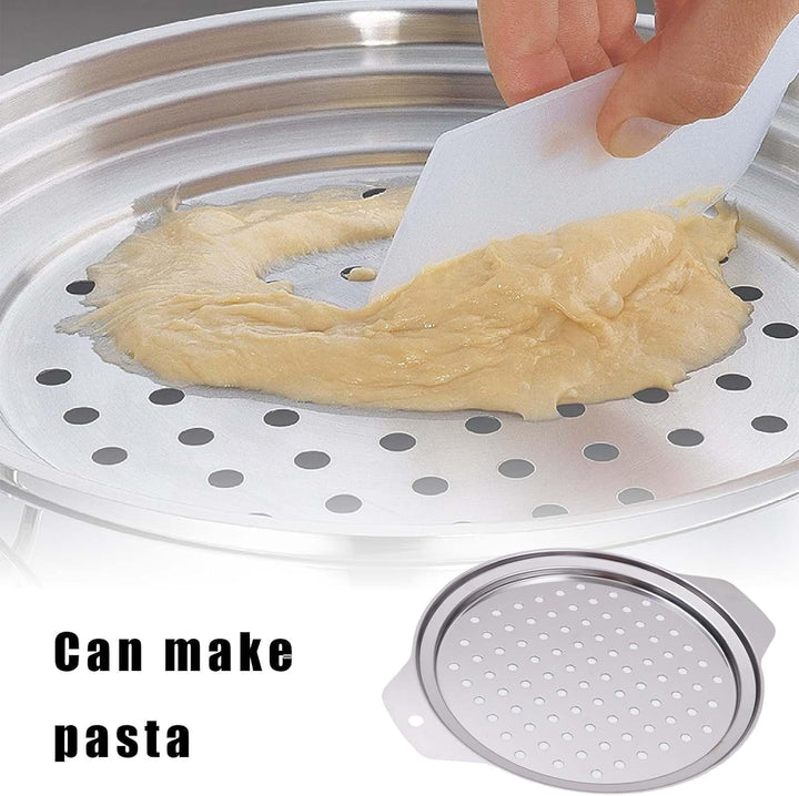 Spätzlesieb,Spätzlepresse,Spätzlehobel,Edelstahl Spätzlereibe,Spätzleaufsatz,Spätzle-Ass mit Schaber