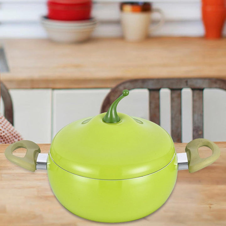 Kochtopf Mit Tomatenform - Kreatives Fruchtförmiges Kochgeschirrpfanne | Nicht Stick Tomaten Topf Mi