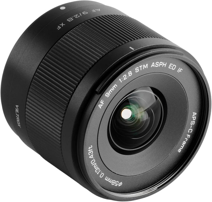 VILTROX 9mm f2.8 XF, AF 9mm F2.8 Air X Mount Objektiv für Fuji, Autofokus APS-C Ultraweitwinkelobjek