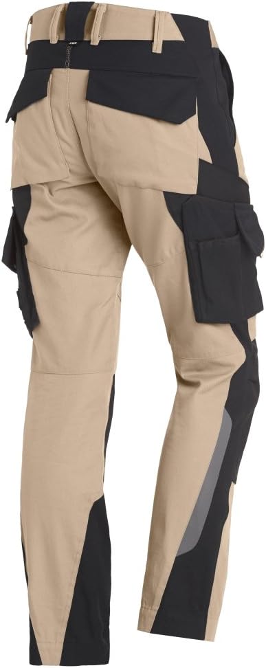 FHB Damen Arbeitshose "Alma" Grösse 38 in Beige-Schwarz, 1 Stück, 125600-1320-38 38 Beige-schwarz, 3