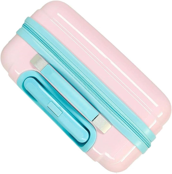 Disney Minnie Play All Day Kabinenkoffer Pink 38x55x20cm starres ABS Seitenkombinationsschloss 34L 2