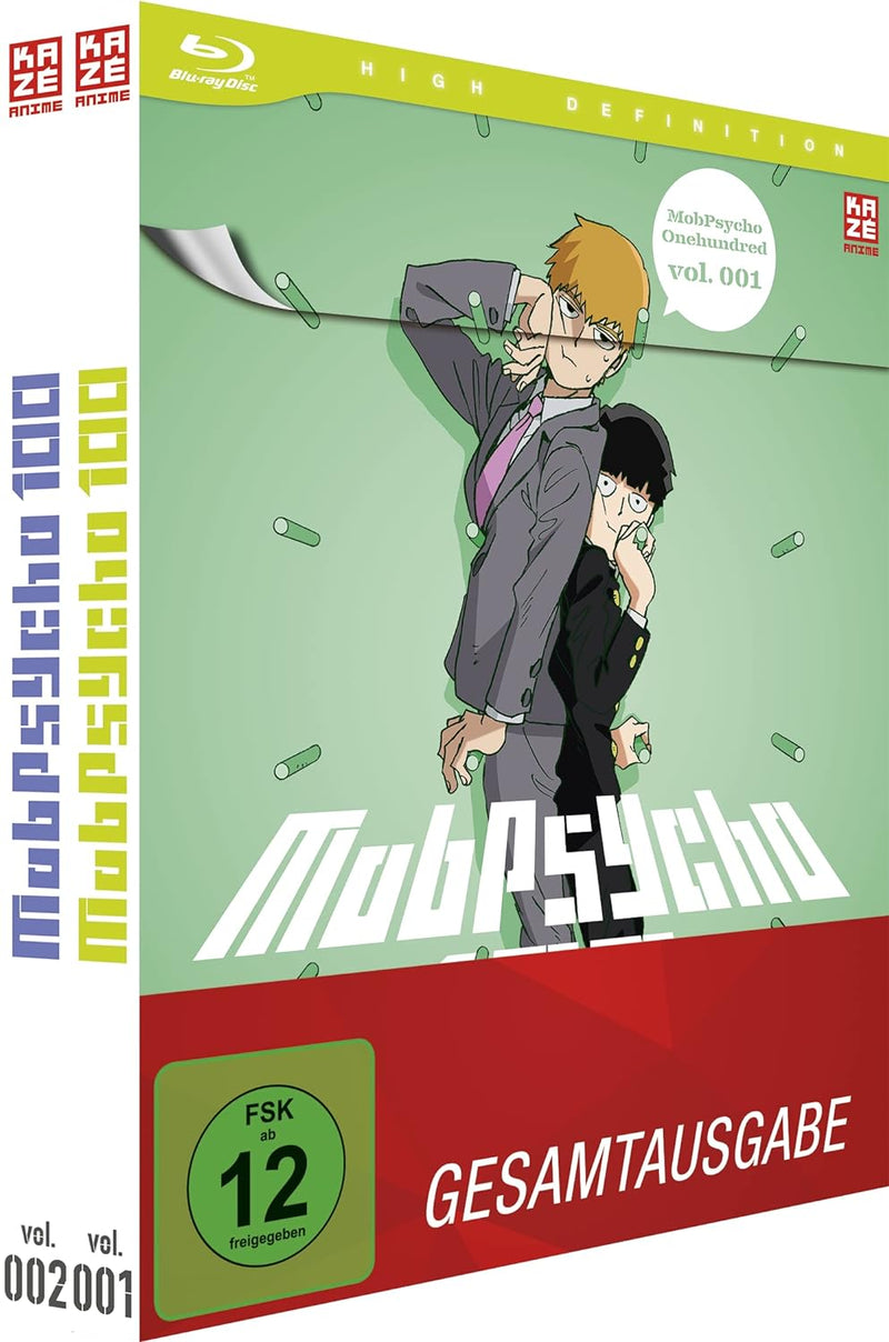 Mob Psycho 100 - Staffel 1 - Gesamtausgabe - Bundle - Vol.1-2 - [Blu-ray], Blu-ray
