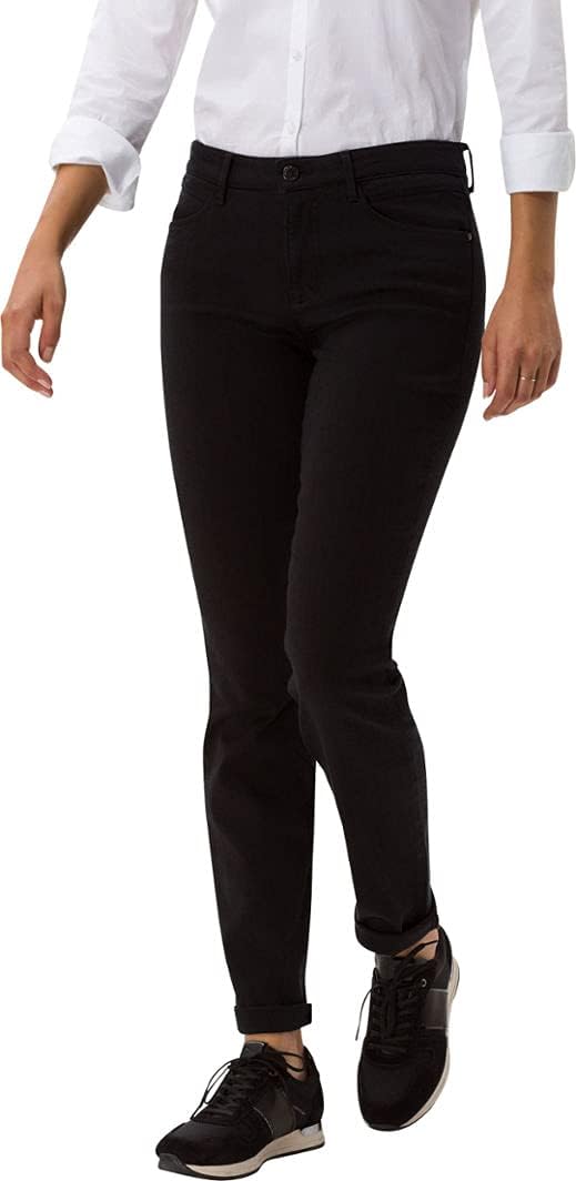 BRAX - Damen 5-Pocket Jeans, Style Mary (70-7000) 36 Clean Black, 36 Clean Black