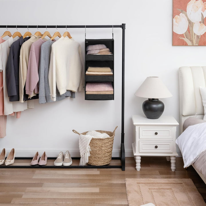 GRANNY SAYS Hängeregal Schrank mit 3 Fächern, 1 Stück Hängeaufbewahrung Kleiderschrank Organizer hän