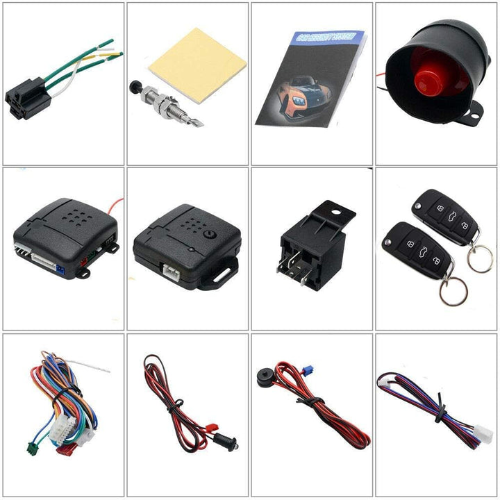 MASO Stil 18 Auto-Zentralverriegelung Universal Auto Remote Central Kit Fahrzeugtürschloss mit Stoss