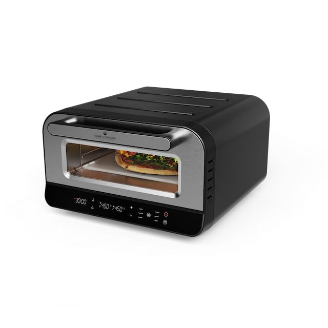 KPO-220 Elektrischer Pizzaofen mit Pizzaschaufel, Touch Display, bis 450°C (KPO-220), KPO-220