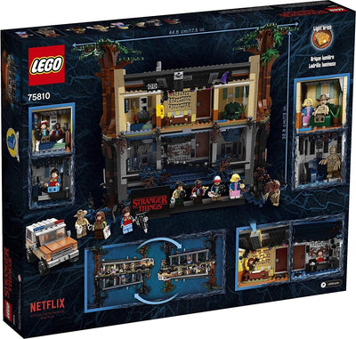 LEGO 75810 „Stranger Things - Die andere Seite“, Bausatz mit Wills House und 8 Minifiguren, Ab 16 Ja